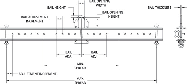 Peerless Adjustable Lifting Beam (CAD)