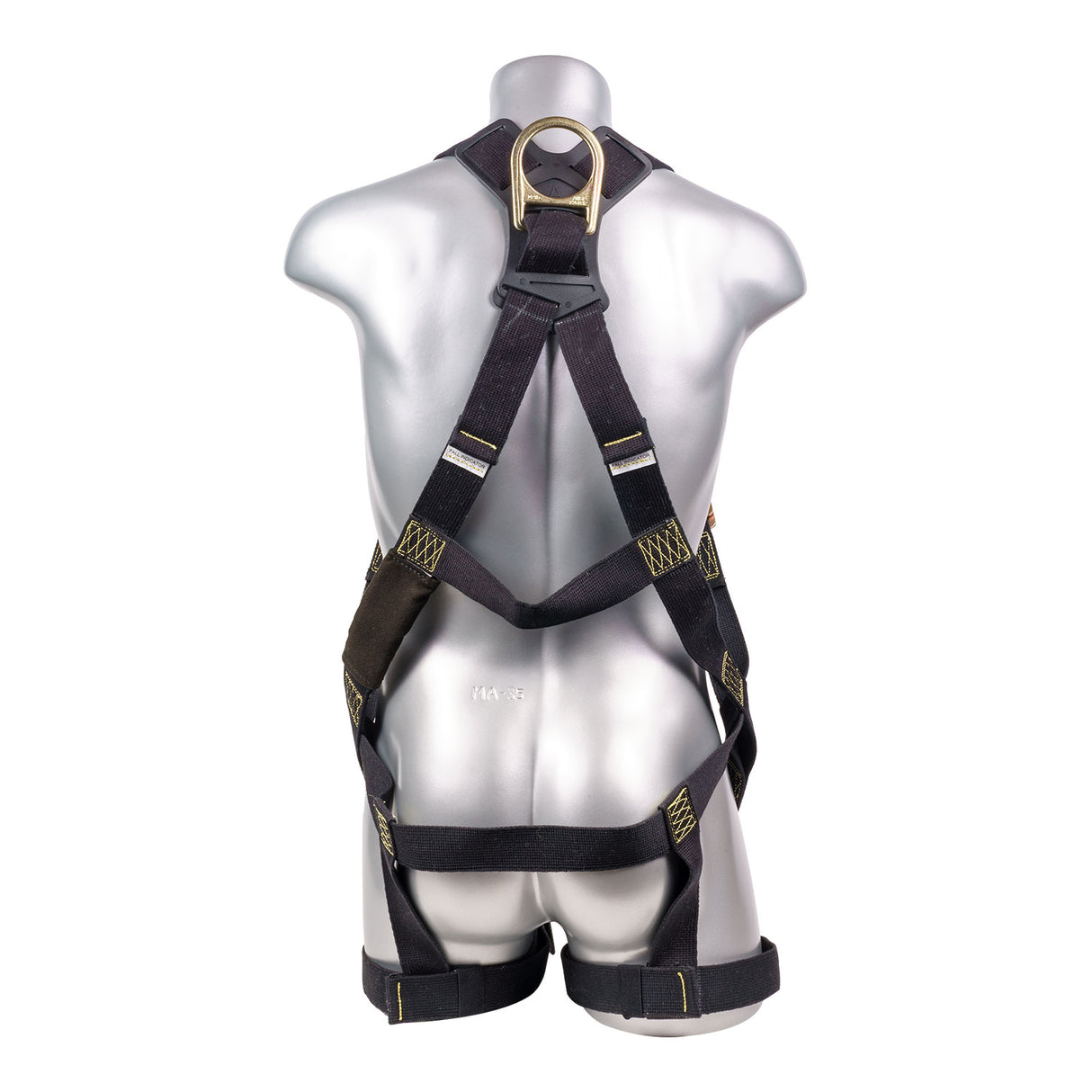 Stingray™ Series FR Harness 5pt., QCB Chest and H-Style Legs, SRL Back Plate, Black