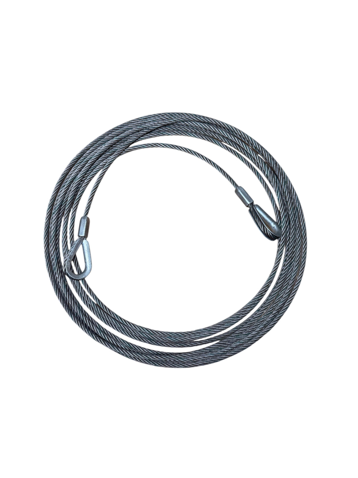 WINCH LINES WITH THIMBLED EYES