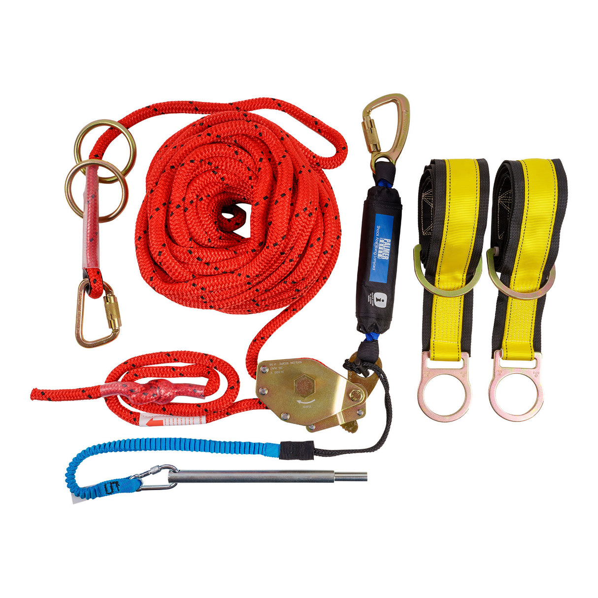 100 ft. Rope Horizontal Lifeline System - 2 Person
