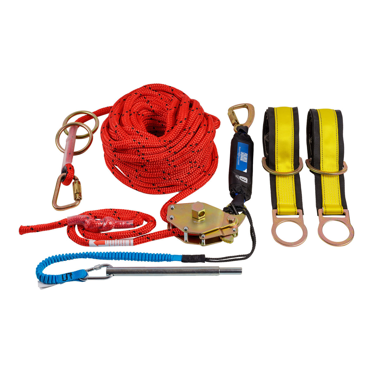 100 ft. Rope Horizontal Lifeline System - 2 Person
