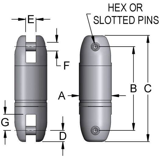 Pengo-Miller Line Pulling Swivel (drawing)