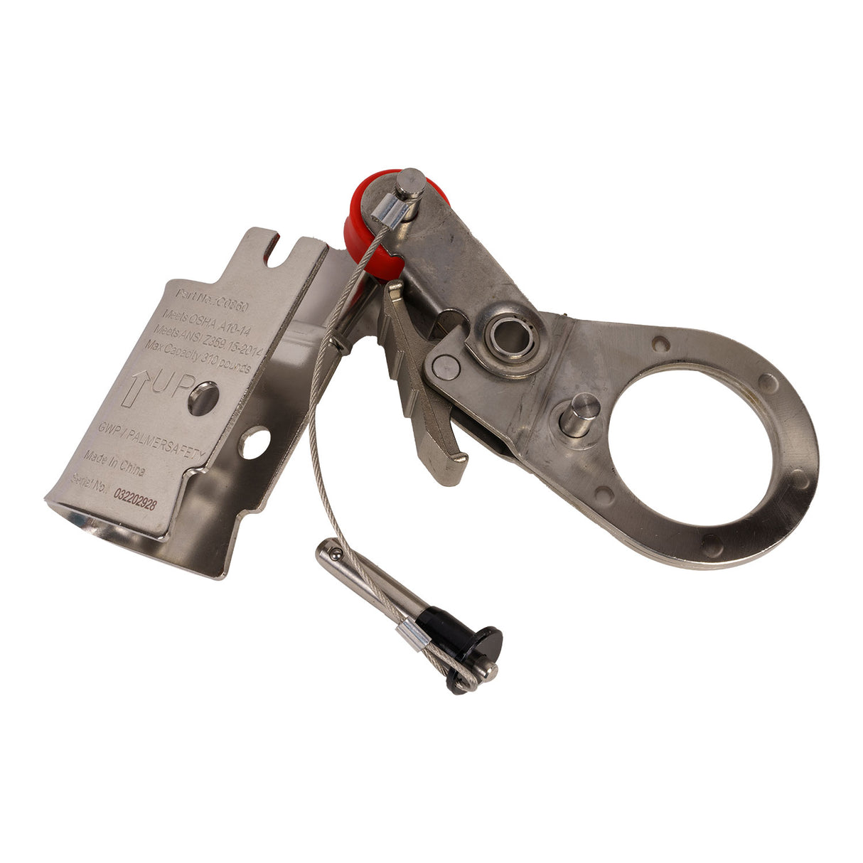 Rope Grab for 5/8” and 3/4” Diameter Rope.