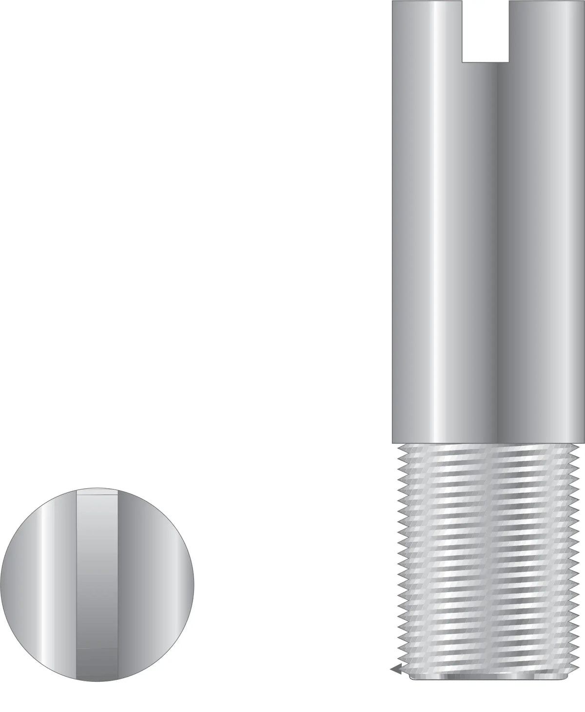 Replacement Clevis Pin with Slot (3000 Series)