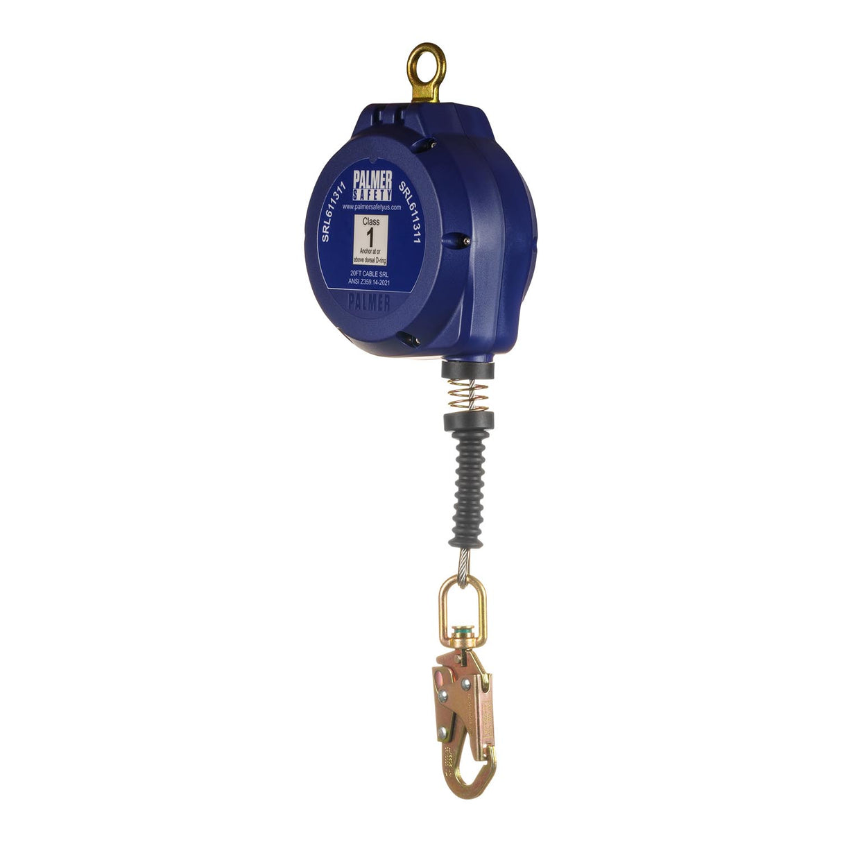 BEAST™ Series 20’ SRL Galvanized Cable with Small Hook