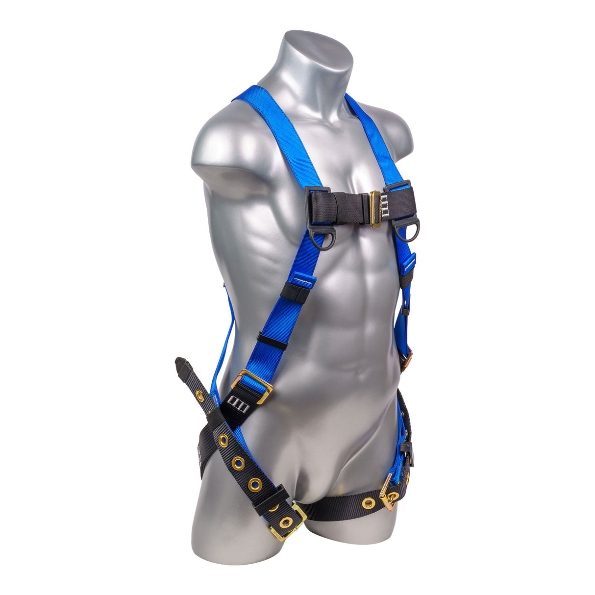 Mako™ Series Harness 5pt., Tongue and Buckle Leg Straps, Back D-Ring