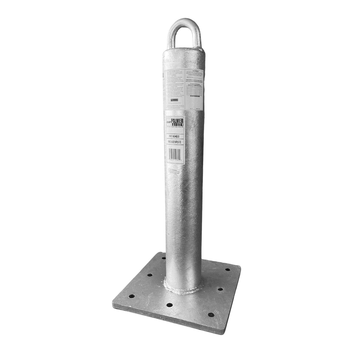 24” Roof Tieback w/Baseplate