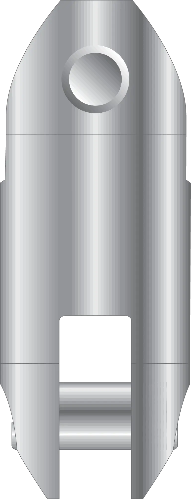 7200 Series 90-Degree Connector Clevis/Clevis (Non-Swiveling)
