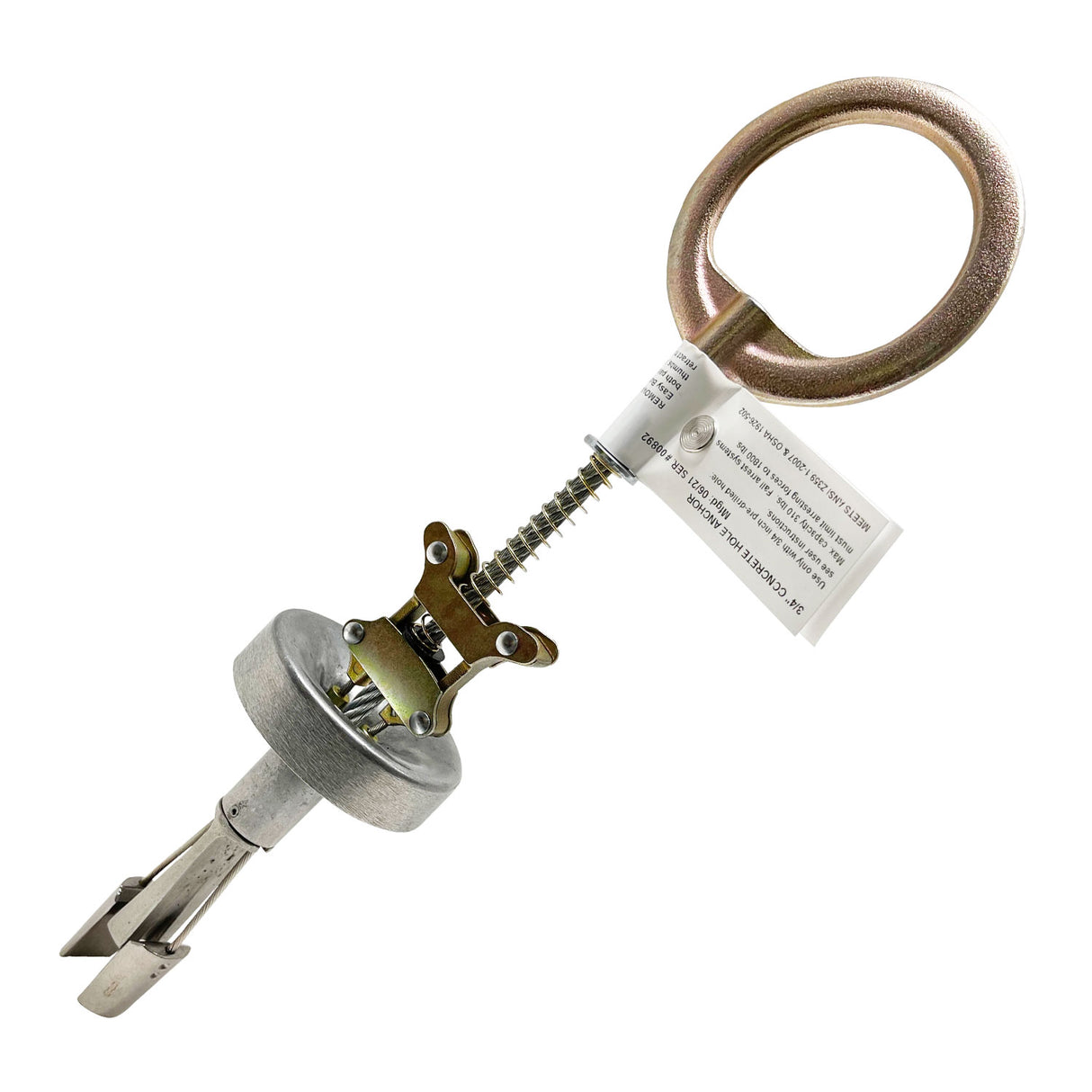 3/4” Reusable Concrete Wedge Anchor 5000 lbs.