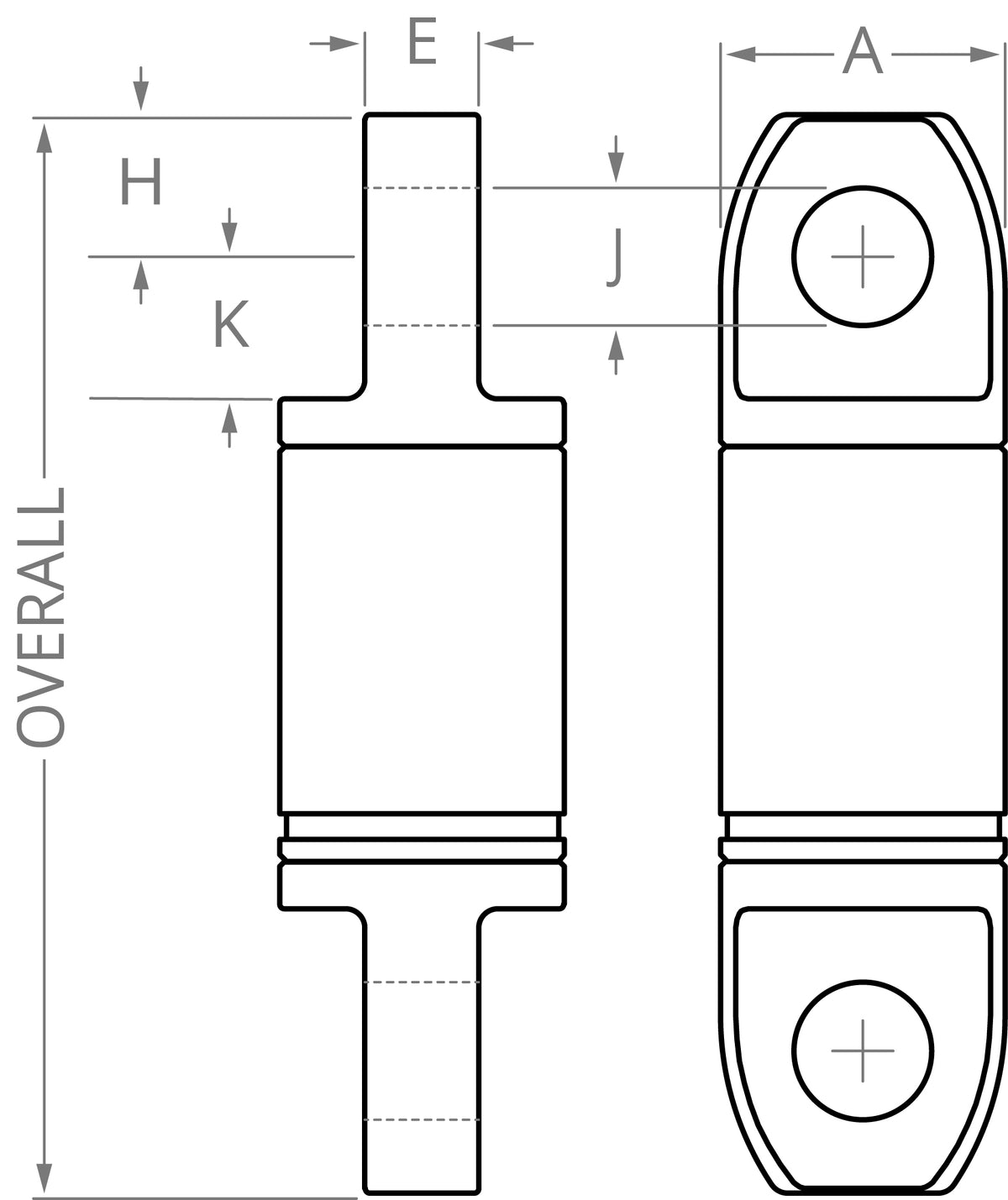 Eye & Eye Pressure Compensated Swivel – Model SSP-66
