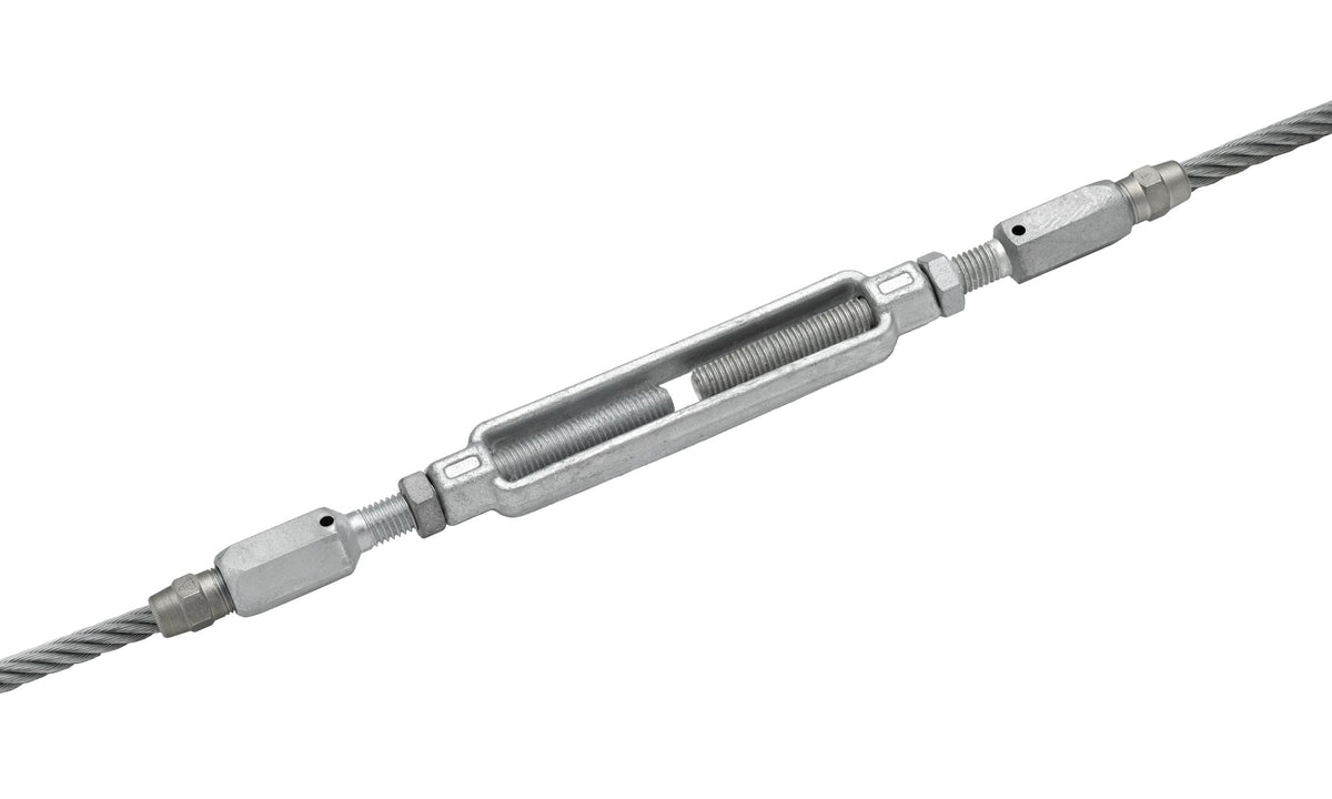 Open Body Double Socket Turnbuckle