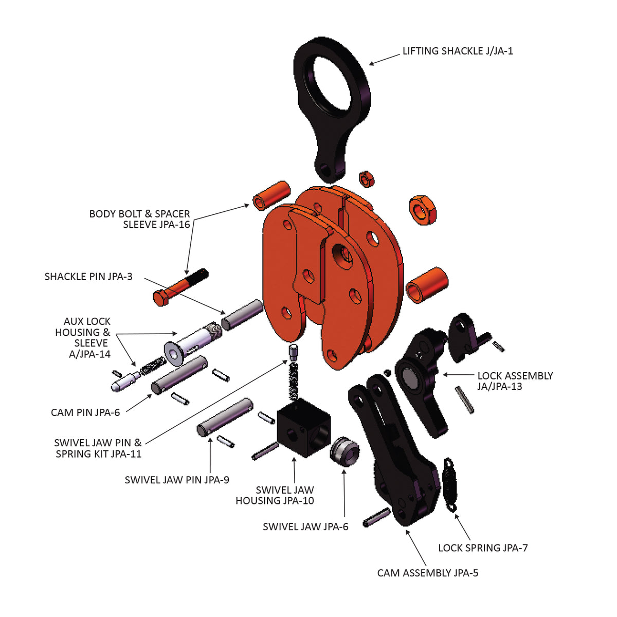 Caldwell Heavy-Duty Locking Vertical Plate Clamp