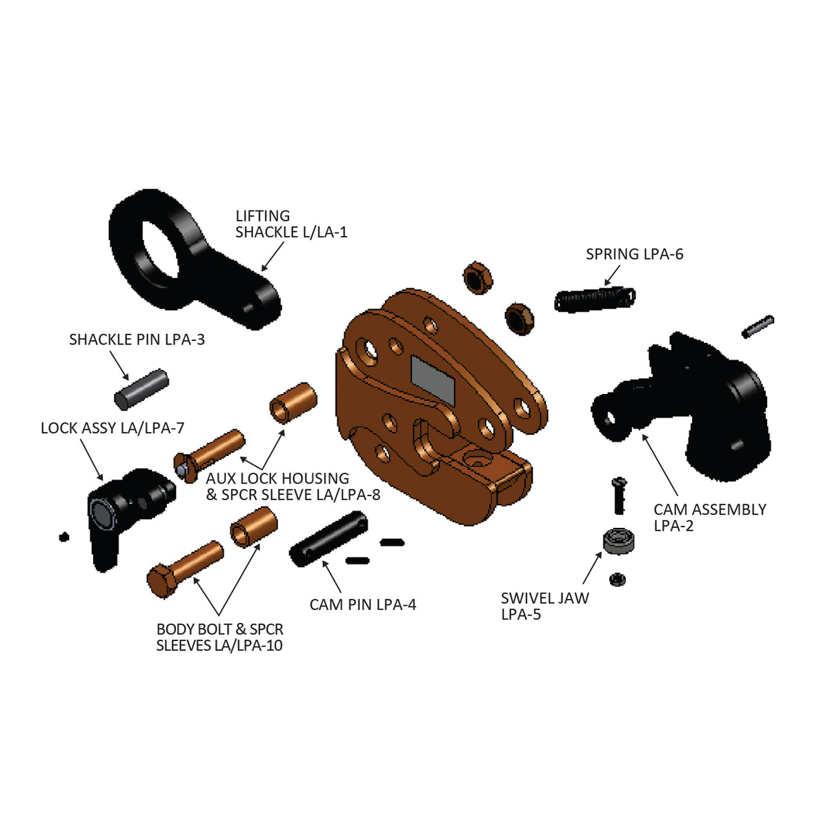 Caldwell Lightweight Locking Vertical Plate Clamp