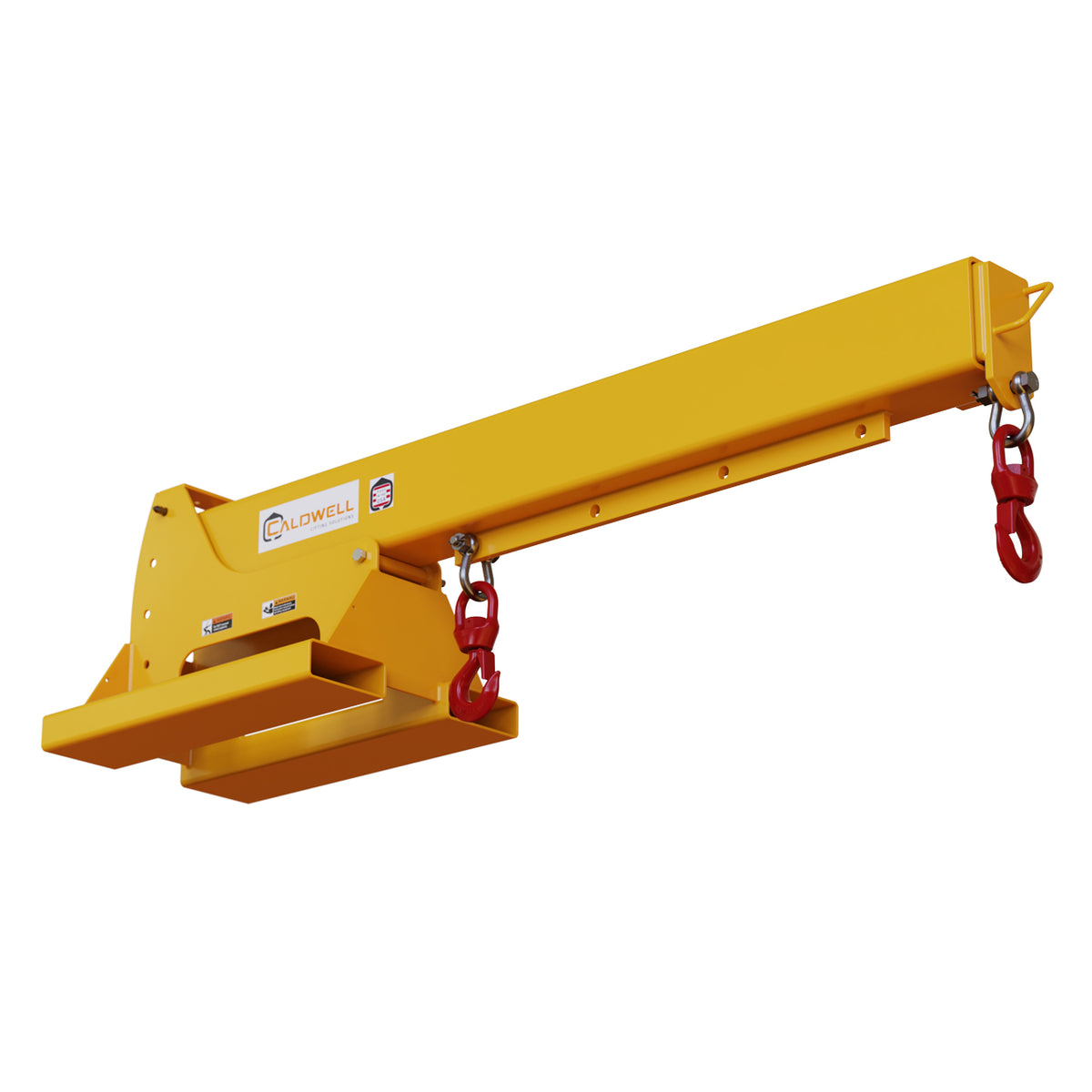 Caldwell Telescopic Pivoting Fork Lift Booms