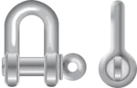Shackle and Pin Assembly