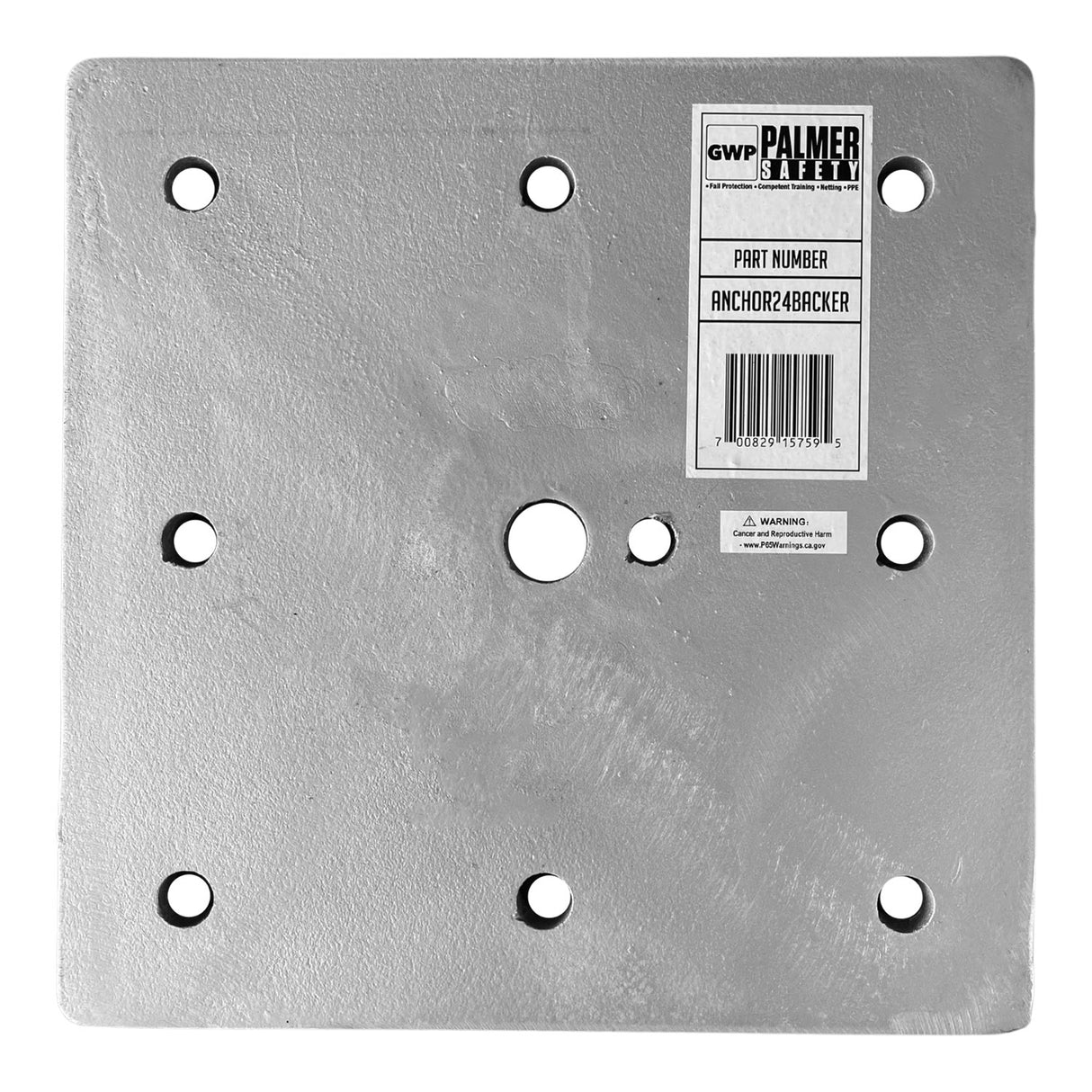18” or 24” Roof Anchor Back Plate