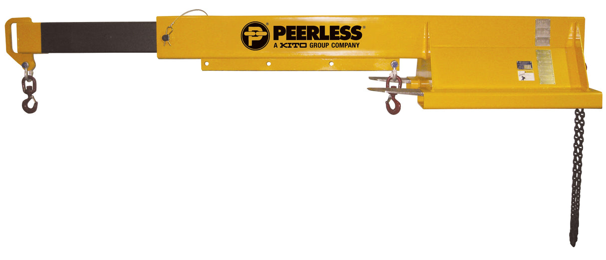 Peerless Telescoping Fork Truck Boom