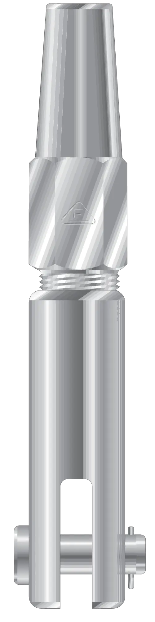 Clevis Socket Fitting for Extruded Jacket Kevlar Rope