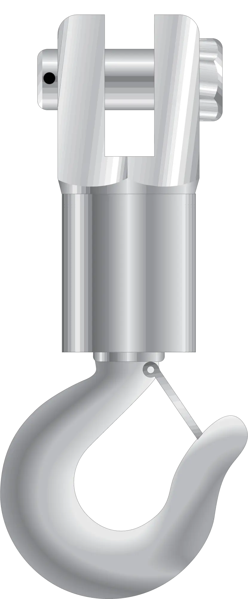 Clevis & Hook Roller Bearing Swivel – Model 32