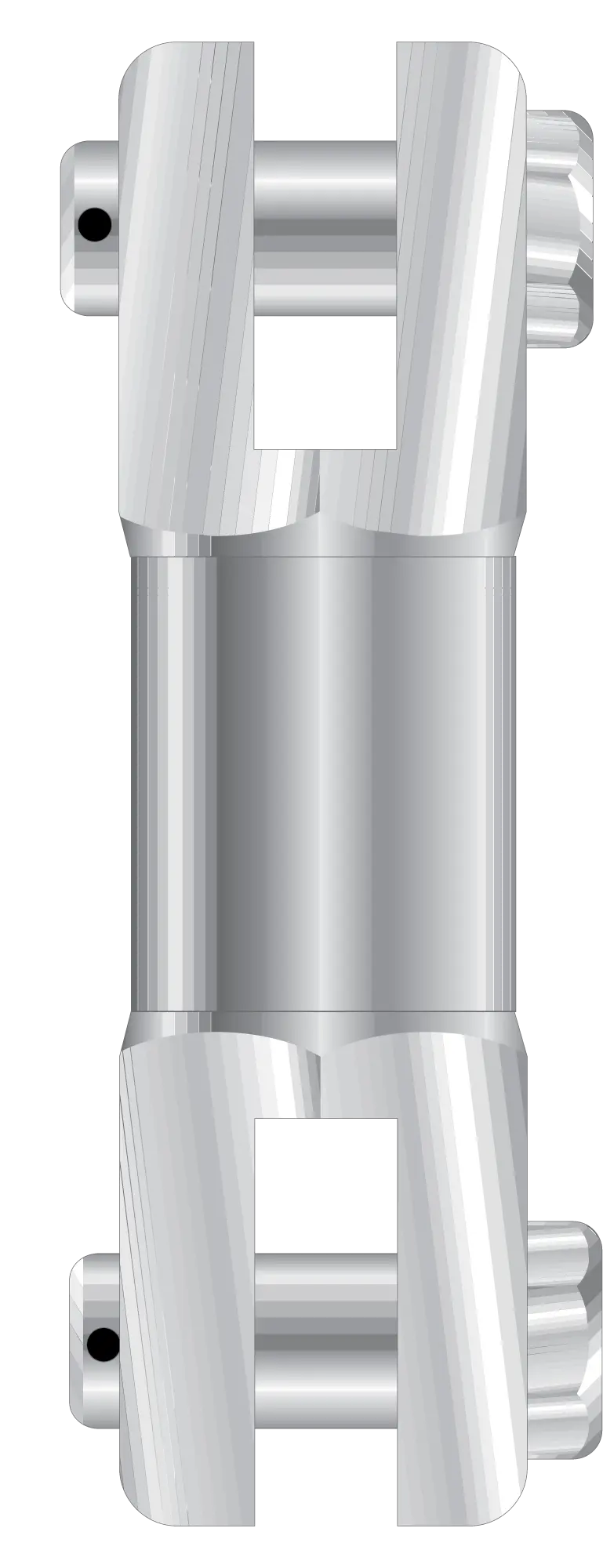Clevis & Clevis Roller Bearing Swivel – Model 37