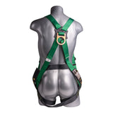 Mako™ Series Harness 5pt., Tongue and Buckle Leg Straps, Back D-Ring