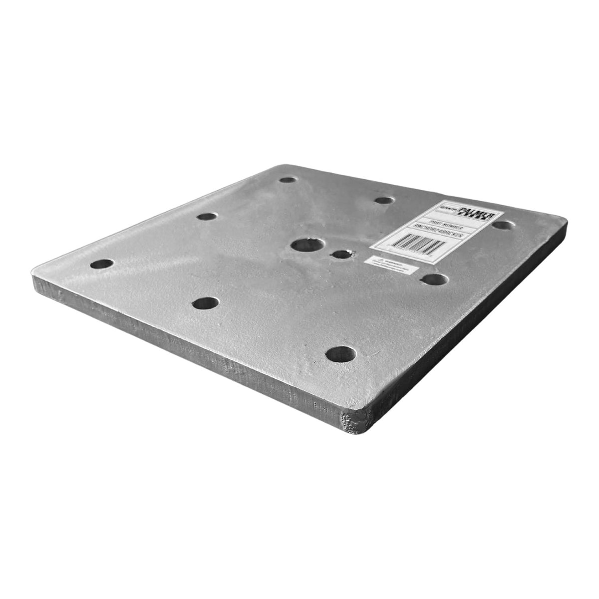 Square Rope Back Plate Edwards Wire Rope | 18” or 24” Roof Anchor Back Plate