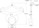 Peerless Bar Tong Adjustable (CAD)