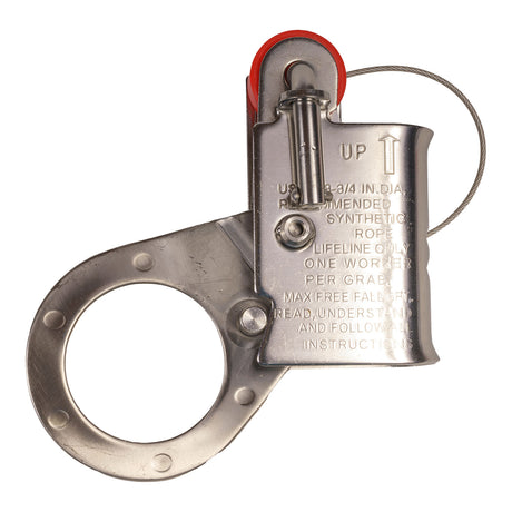 Rope Grab for 5/8” and 3/4” Diameter Rope.