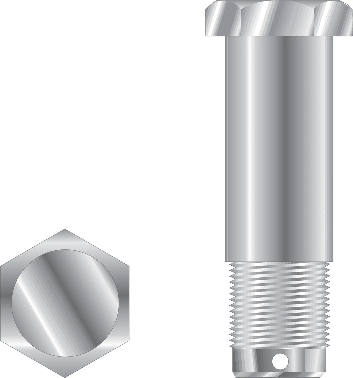 Replacement Clevis Pin with Hex Head (3000 Series)