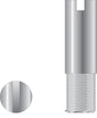 Replacement Clevis Pin with Slot (3000 Series)