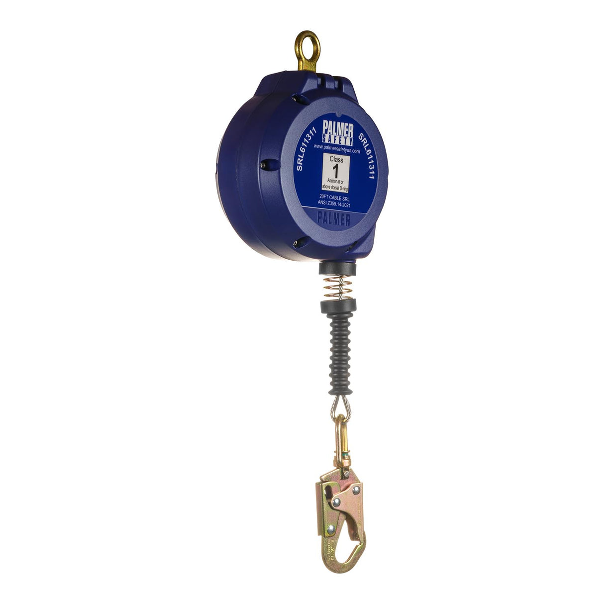 BEAST™ Series 20’ SRL Galvanized Cable with Small Hook