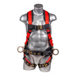 Hammerhead™ Series Harness 5pt., Padded  Back, QCB Chest, Tongue & Buckle Leg  Straps, SRL Back Plate, Positioning Belt with  Side D-Rings