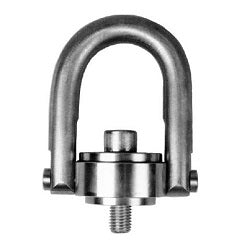 Actek Stainless Steel Safety Hoist Rings (Inch, Long U-Bar)