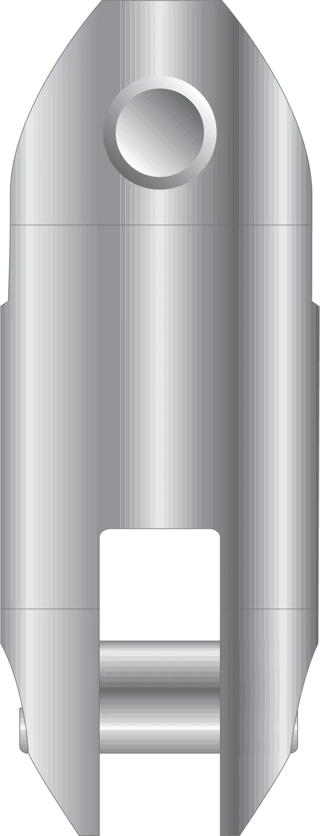7200 Series 90-Degree Connector Clevis/Clevis (Non-Swiveling)