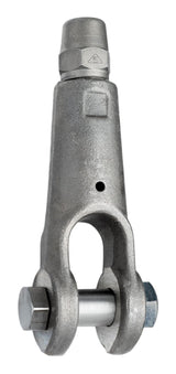 Clevis Socket Fitting (with Threaded Pin and Nut)