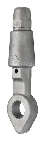 Machined Carabiner Eye Socket Fitting for Kernmantle Rope