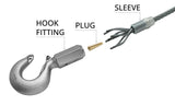 Non-Swivel Hook Socket Fitting
