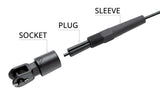 Clevis Fitting Without Sister Hooks for Kevlar