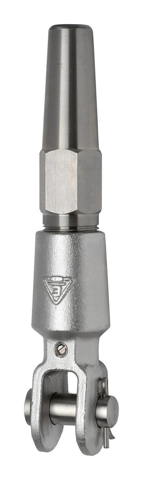 Clevis Fitting Without Sister Hooks for Kevlar
