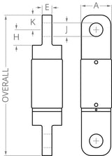 Eye & Eye Roller Bearing Swivel – Model 36
