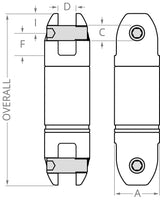 Clevis & Clevis Pressure Compensated Swivel – Model SSP-67