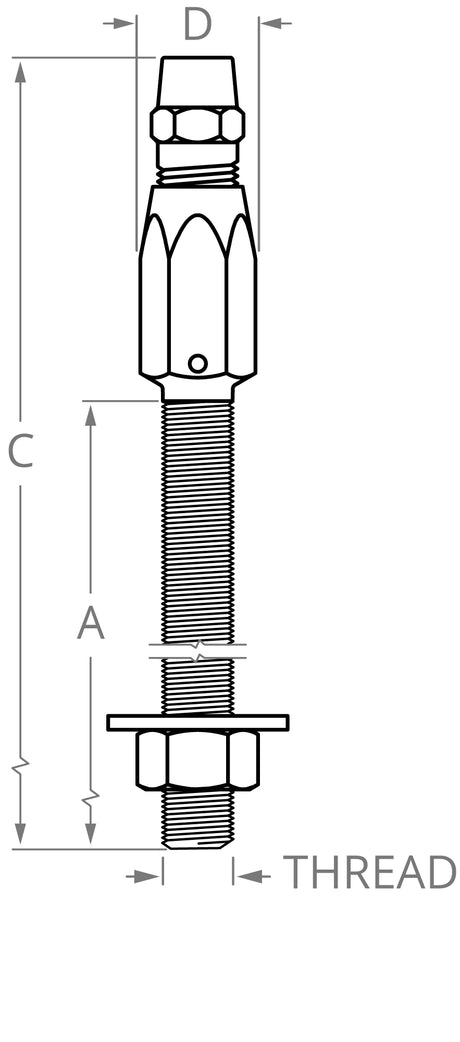 Fine Thread Stud Socket Fitting