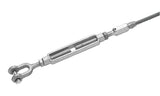 Open Body Clevis and Socket Turnbuckle