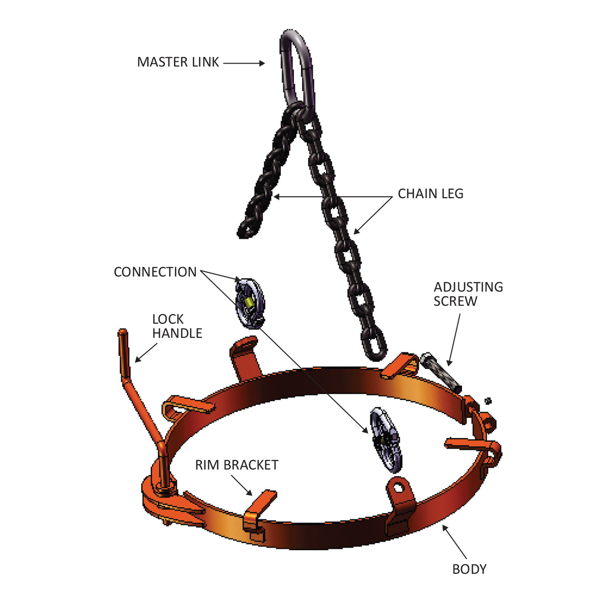 Caldwell Metal Drum Lifting Clamp