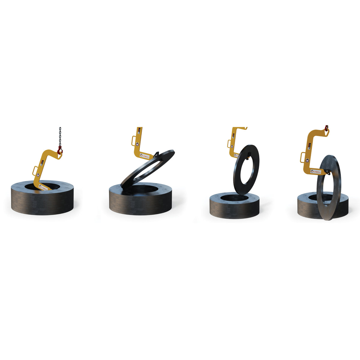 Caldwell Dixon Coil Hook with Pivoting Wedge