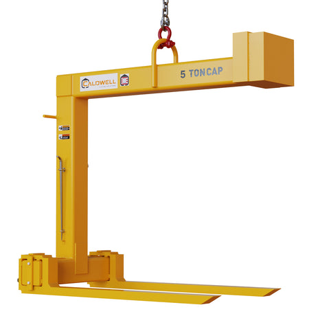 Caldwell Adjustable-Fork Pallet Lifter