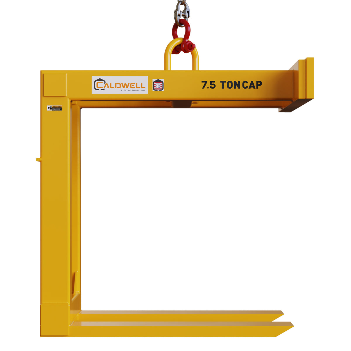 Caldwell Heavy-Duty Fixed-Fork Pallet Lifter