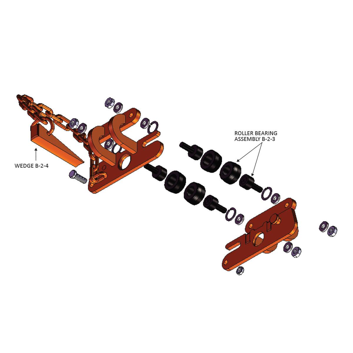 Caldwell Model B-2 Trolley Clamp
