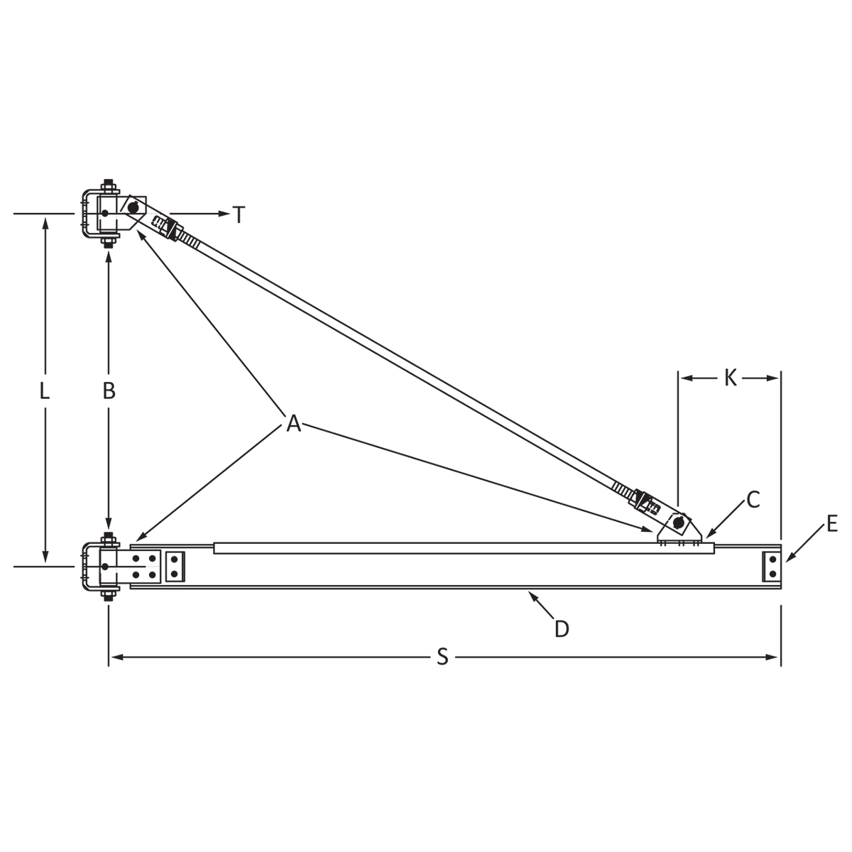 Caldwell Tension Braced