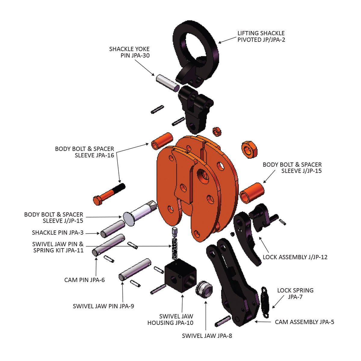 Caldwell Heavy-Duty Locking Vertical Plate Clamp